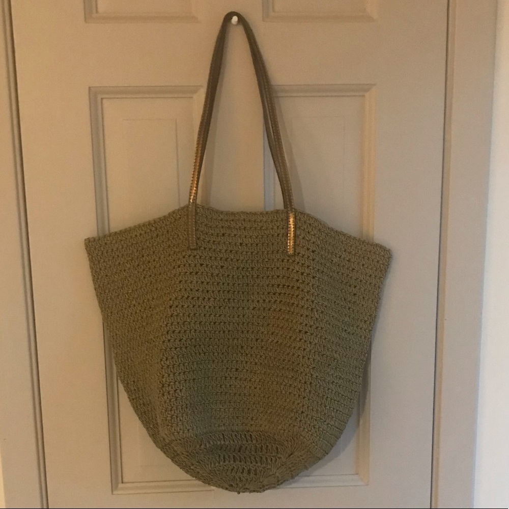 J. Crew Straw Market Tote